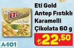 ETİ GOLD ANTEP FISTIKLI ÇİKOLATA